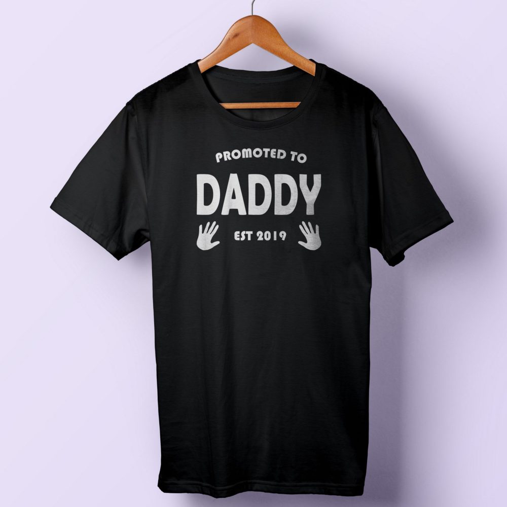 Personalised Promoted To Daddy Est