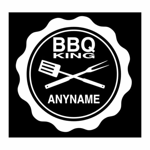 Personalised BBQ King Apron Personalised BBQ King Apron