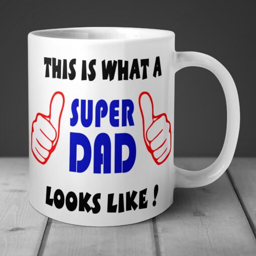 This is what a super dad looks like This is what a super dad looks like