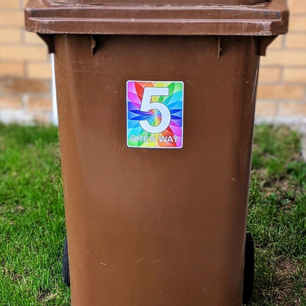 Personalised Bin Stickers