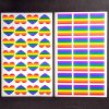 Rainbow Heart Stickers