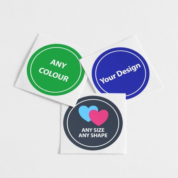 Custom Solvent Printed Vinyl Stickers Clever Creations