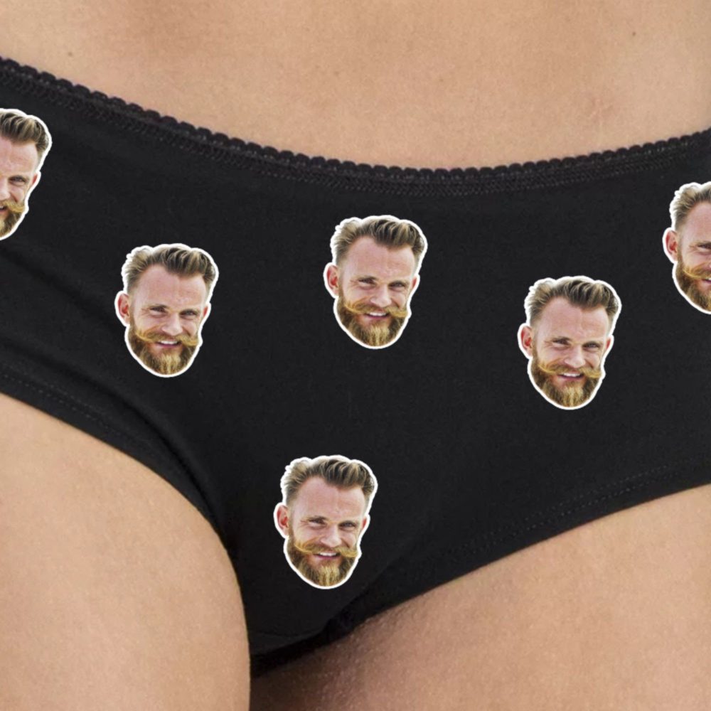 Face Knickers Black