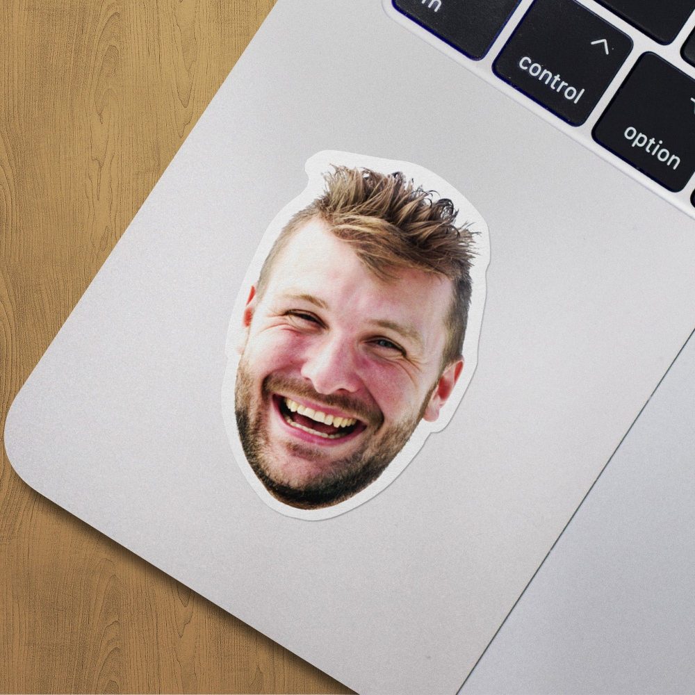 Laptop Face Stickers