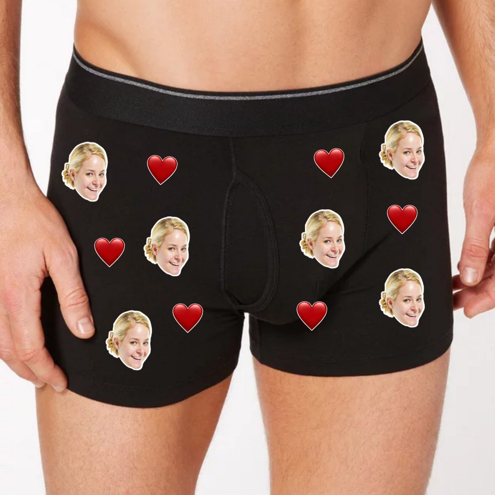 Personalised Boxers with faces