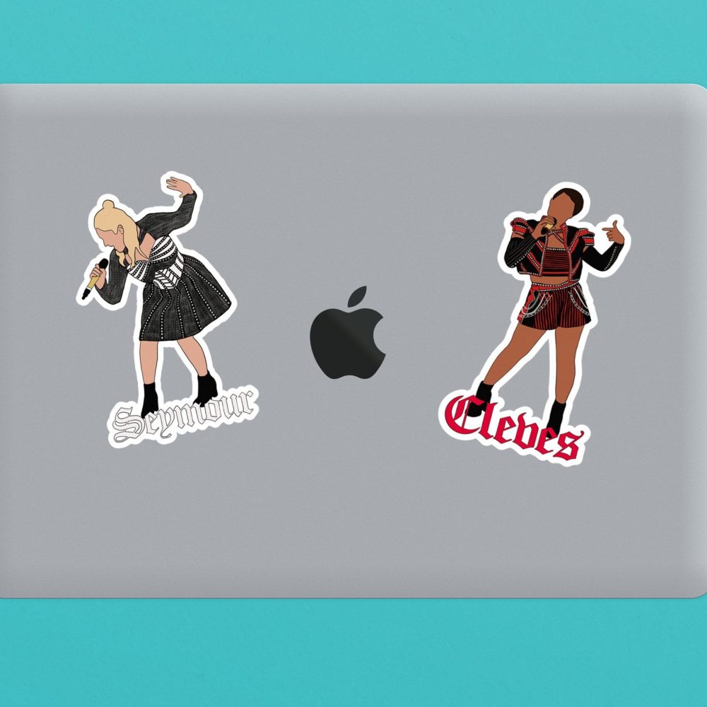 Six The Musical Vinyl Stickers