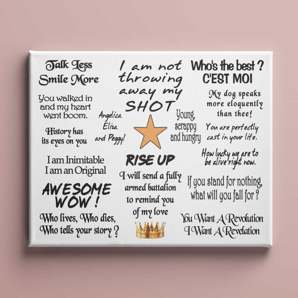 Hamilton Canvas