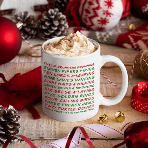 The Twelve Days of Christmas Mug The Twelve Days of Christmas Mug