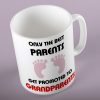 Grandparents Gift Mug, Only The Best Parents Get Promoted To Grandparents