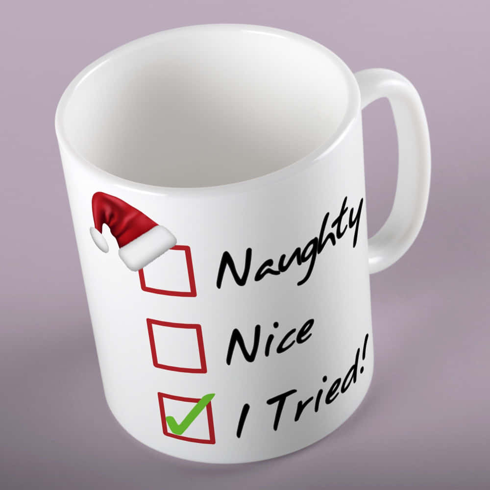 Naughty Nice Christmas Mug