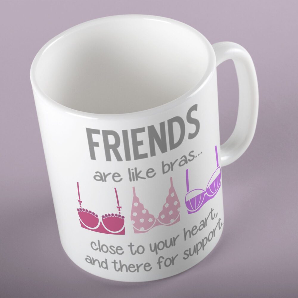 Friends Are Like Bras