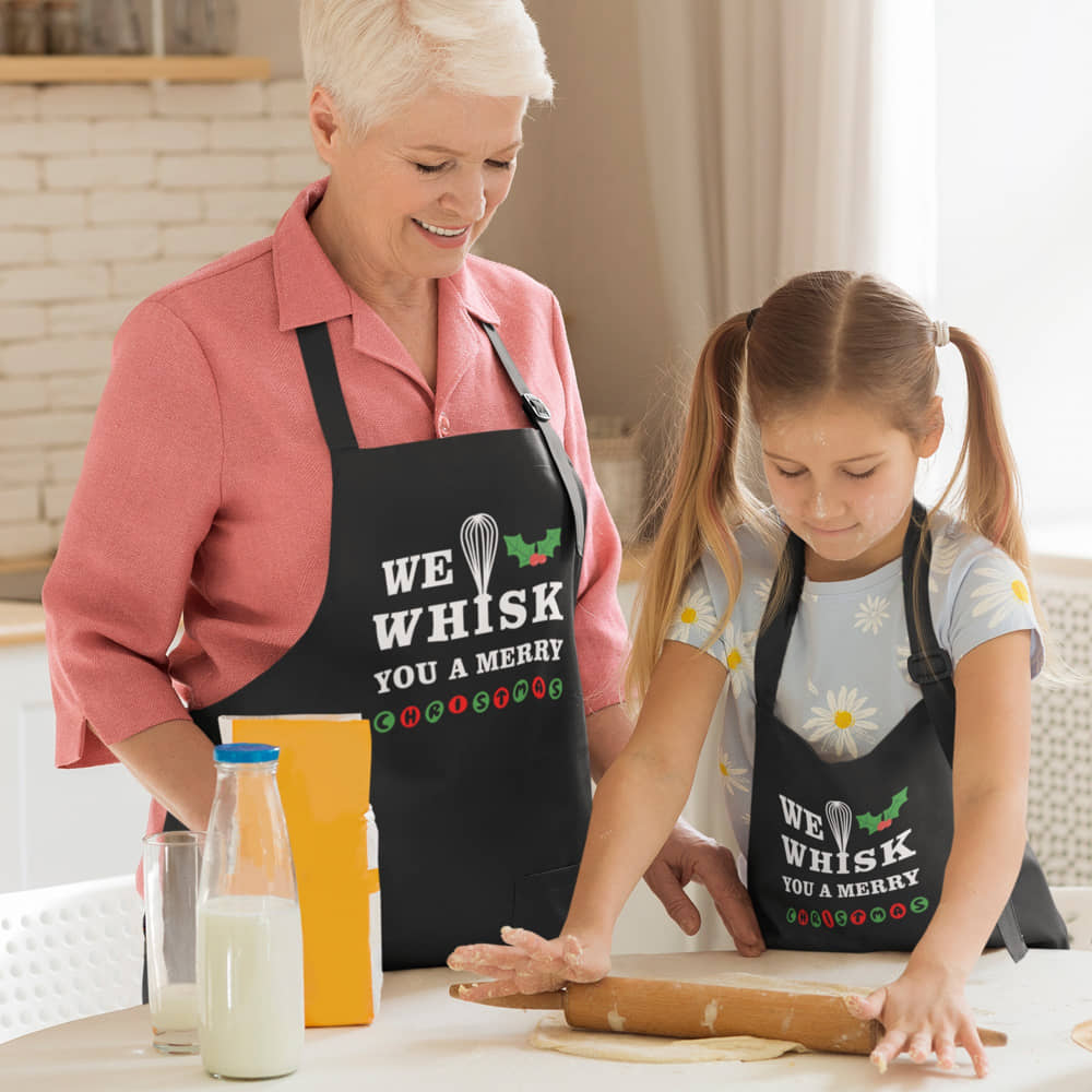 We Whisk You A Merry Christmas Apron