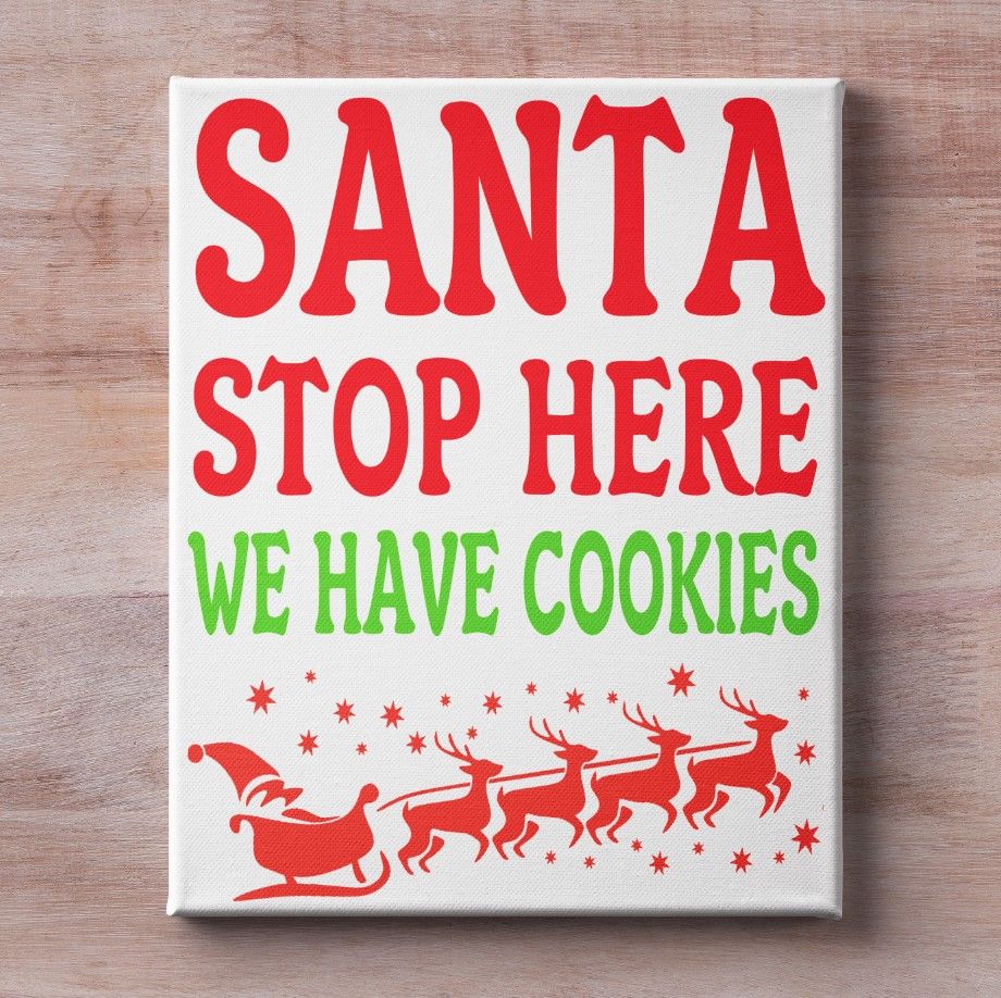 Santa Stop Here