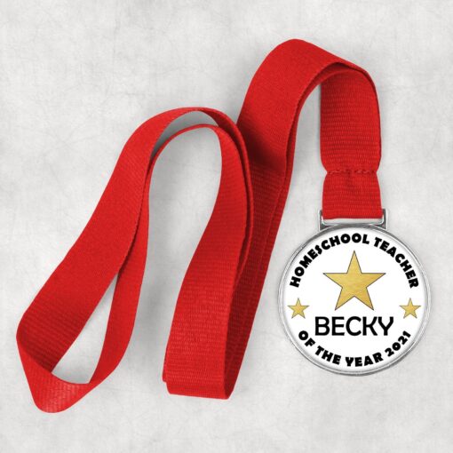 Home School Teacher Medal Home School Teacher Medal