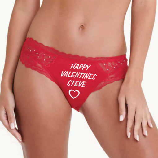 Personalised Valentines Knickers Personalised Valentines Knickers