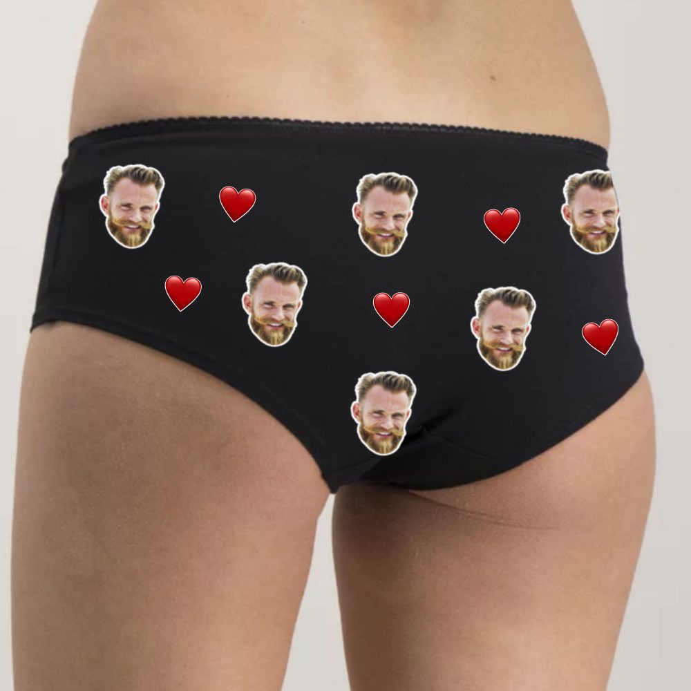 Personalised Cotton Face Knickers