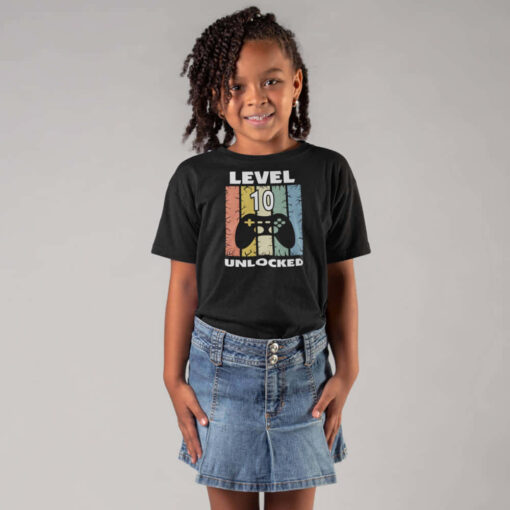 Level Unlocked Gaming Birthday T-shirt Level Unlocked Gaming Birthday T-shirt