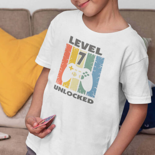 Level Unlocked Gaming Birthday T-shirt Level Unlocked Gaming Birthday T-shirt