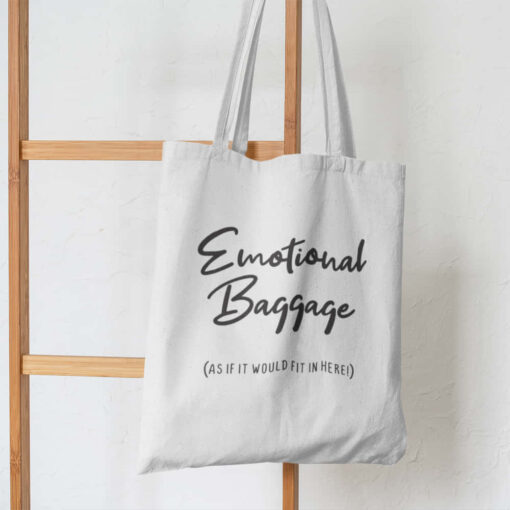 Emotional Baggage White Emotional Baggage White