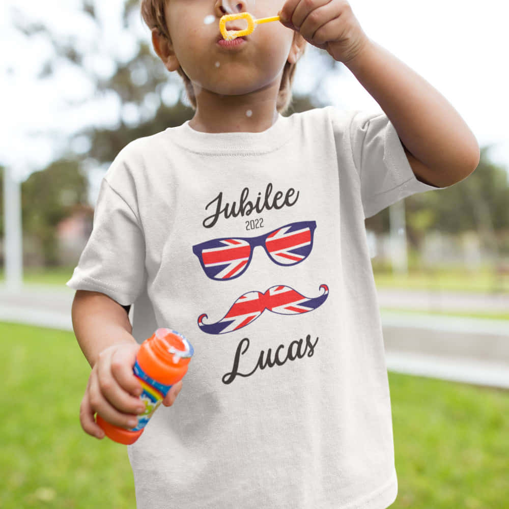 Personalised Jubilee Tshirt Kids Jubilee Tshirt.