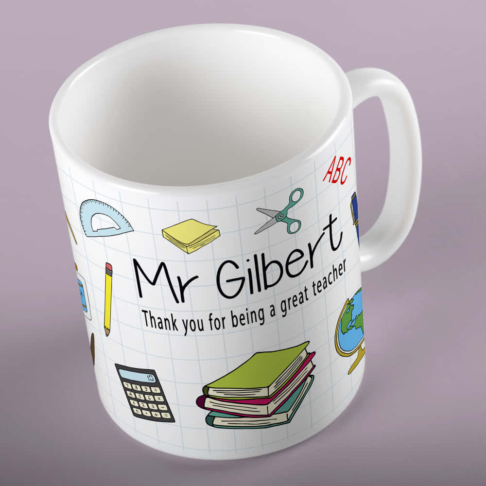 Personalised Teacher School Mug by Clever Creations