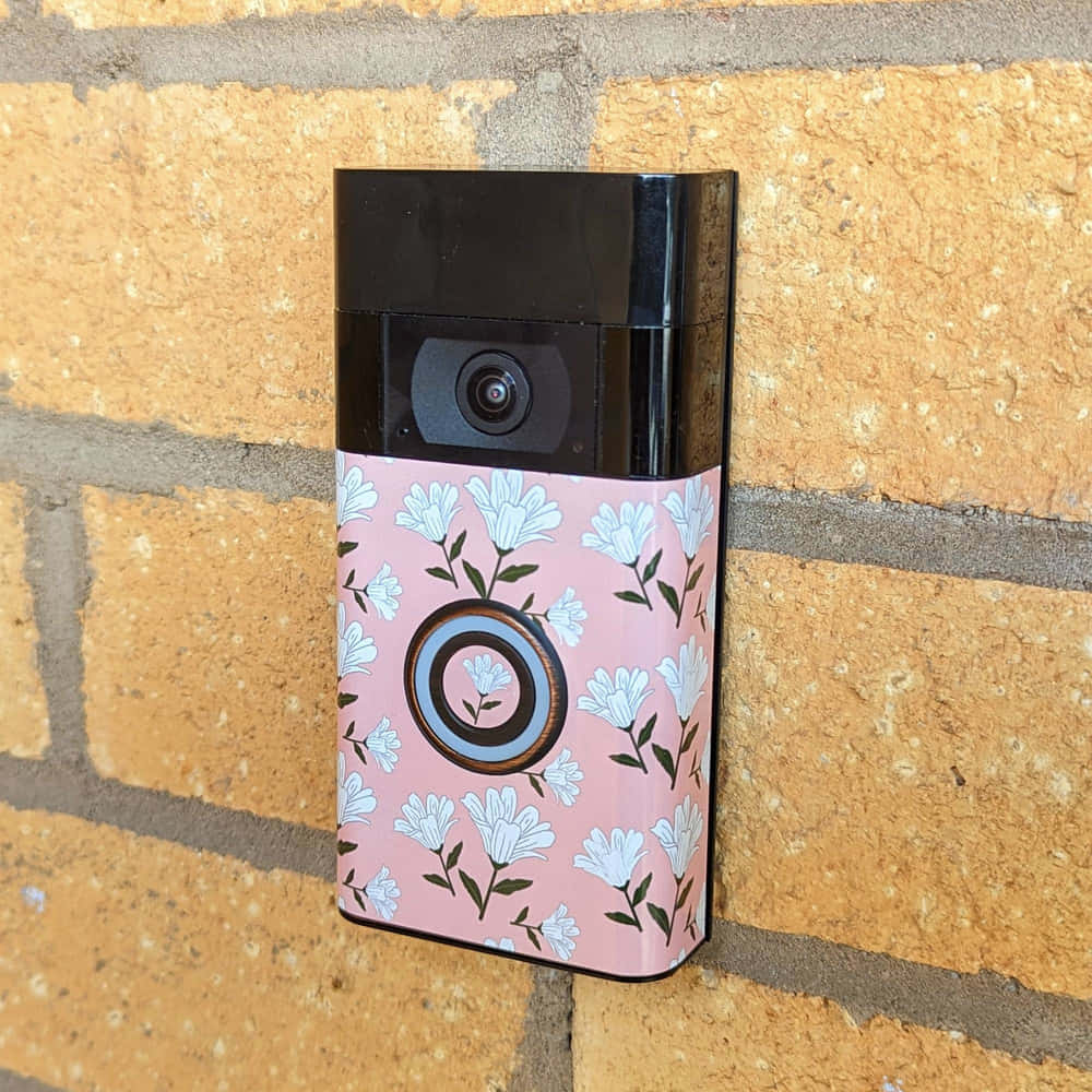 Ring Doorbell Flower Skin Clever Creations