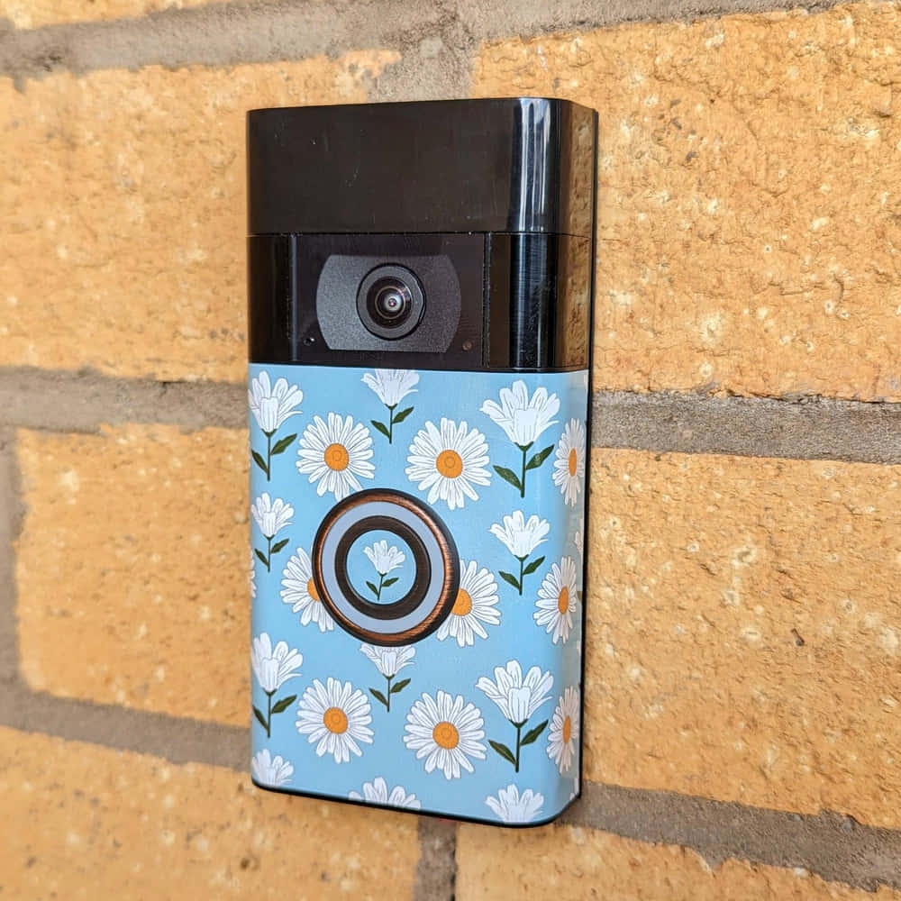 Ring Doorbell Flower Skin Clever Creations