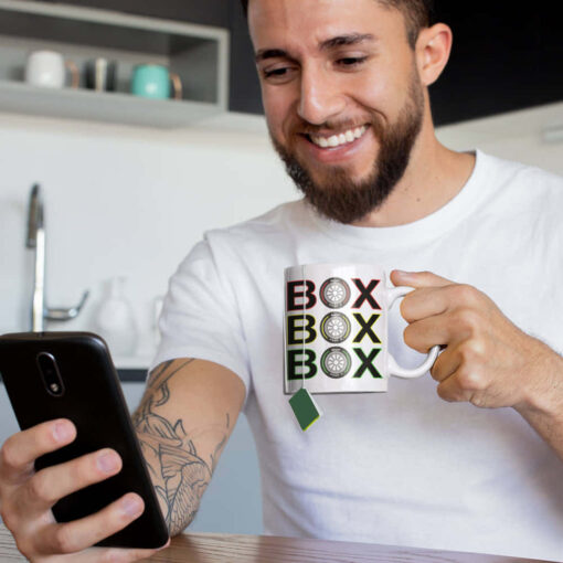 Box Box Box F1 Gift Mug Box Box Box F1 Gift Mug