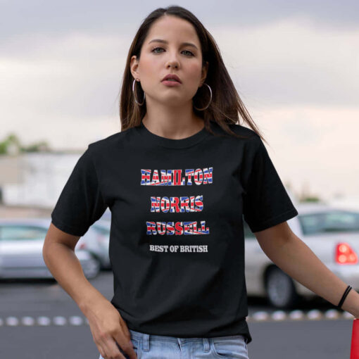 Best Of British F1 Tshirt, Lando Norris, George Russell, Lewis Hamilton. British Grand Prix Tshirt Best Of British Best Of British F1 Tshirt, Lando Norris, George Russell, Lewis Hamilton. British Grand Prix Tshirt Best Of British