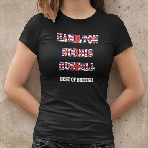 Best Of British Ladies F1 Tshirt, Lando Norris, George Russell, Lewis Hamilton. British Grand Prix Tshirt Best Of British Best Of British Ladies F1 Tshirt, Lando Norris, George Russell, Lewis Hamilton. British Grand Prix Tshirt Best Of British