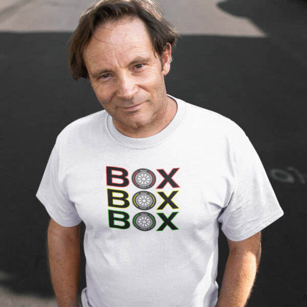Box Box Box F1 Tshirt