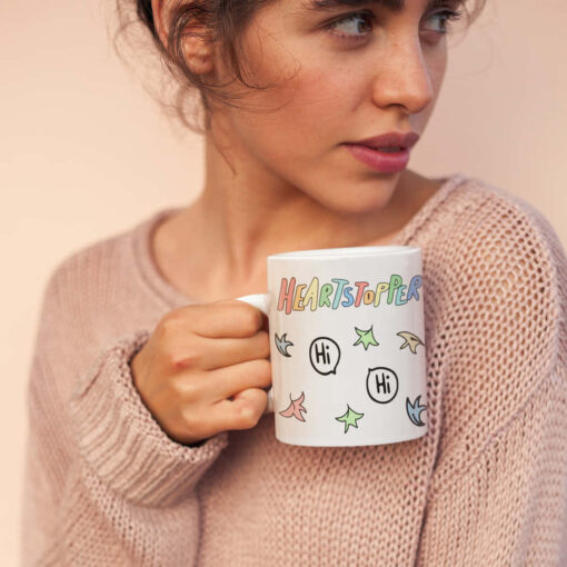 Heartstopper Leaves Mug, Hi Hi Heartstopper Mug Heartstopper Leaves Mug, Hi Hi Heartstopper Mug