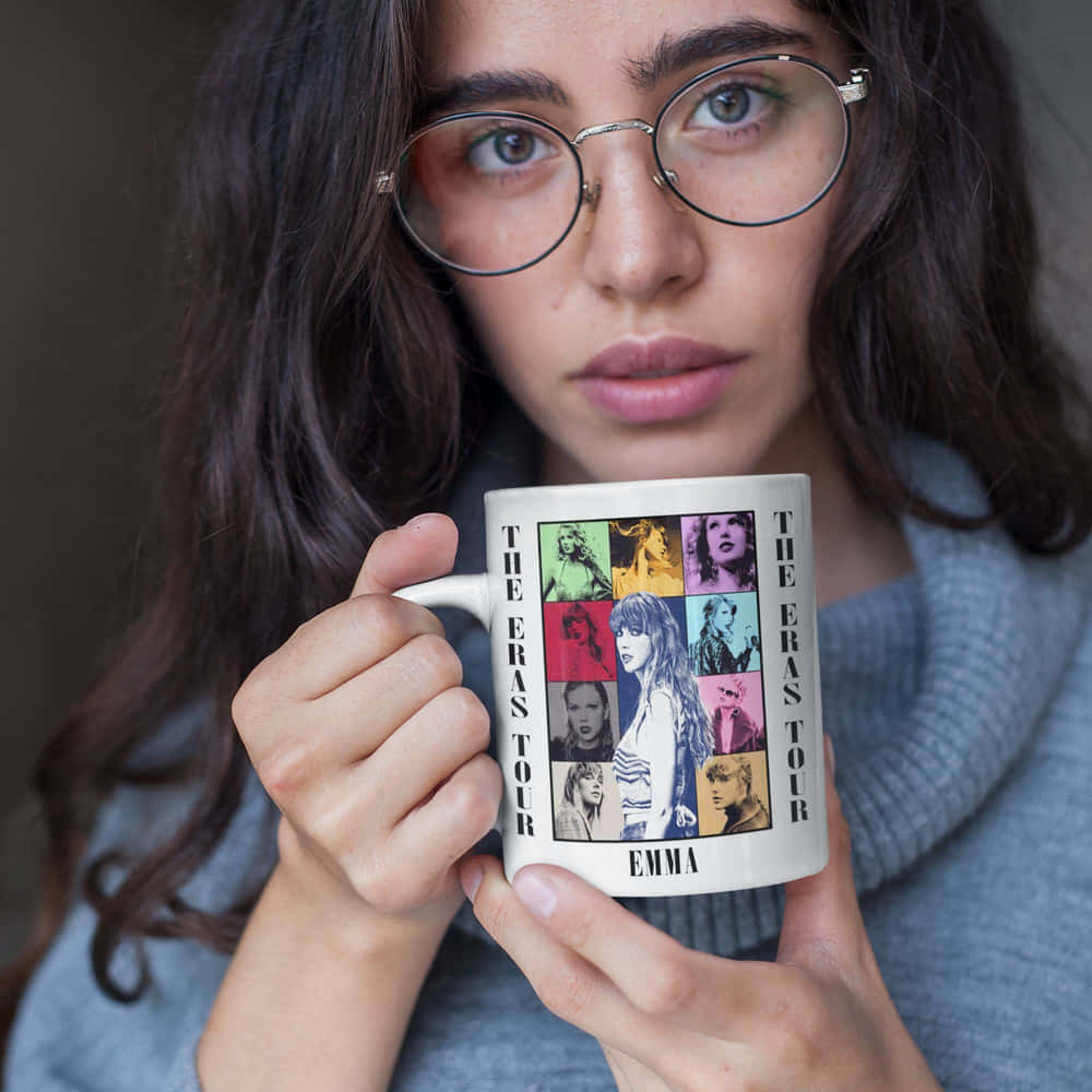 Personalised Eras Tour Mug, Taylor Swift Eras Tour Gift Mug. UK Eras Tour personalised Mug.