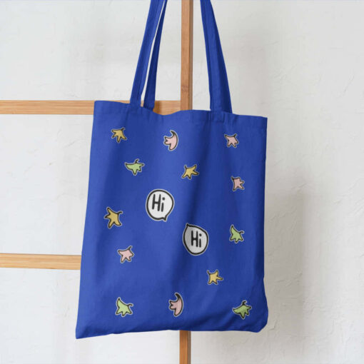 Heartstopper Tote Bag in Blue with FREE Heartstopper stickers. Heartstopper Tote Bag in Blue with FREE Heartstopper stickers.