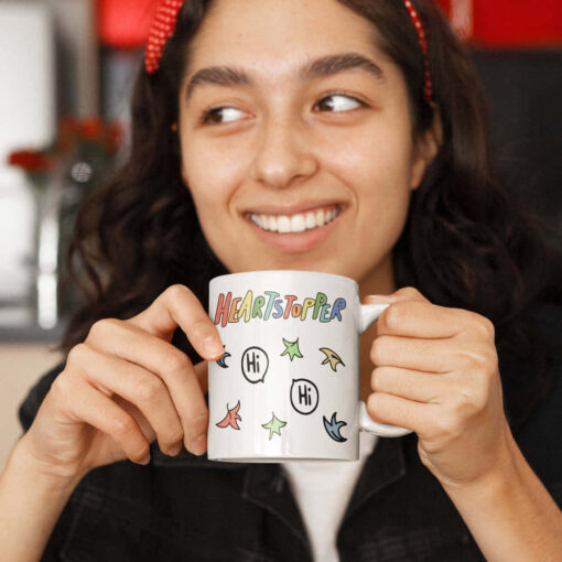 Heartstopper Gay Crisis Mug with Free Heartstopper stickers. Heartstopper Gay Crisis Mug with Free Heartstopper stickers.