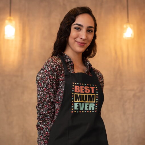 Best Mum Ever Apron - Mothers Day Apron, Mum Birthday Apron. Best Mum Ever Apron - Mothers Day Apron, Mum Birthday Apron.
