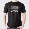 Avengers style Dad T-shirt. Dad gift for Avengers fan. Fathers Day Avengers gift. Shown in Black.