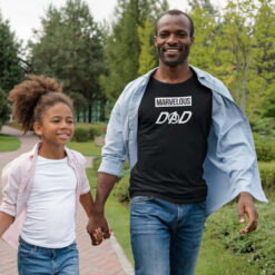 Avengers style Dad T-shirt. Dad gift for Avengers fan. Fathers Day Avengers gift. Shown in Black. Avengers style Dad T-shirt. Dad gift for Avengers fan. Fathers Day Avengers gift. Shown in Black.