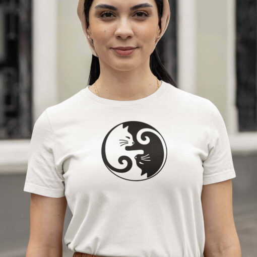 Cat Yin Yang Shirt, Cat Lover Shirt, Pet Lover Shirt, Gift for Cat Lovers, Gift for Cat Mom, Cat Mom Shirt Cat Yin Yang Shirt, Cat Lover Shirt, Pet Lover Shirt, Gift for Cat Lovers, Gift for Cat Mom, Cat Mom Shirt