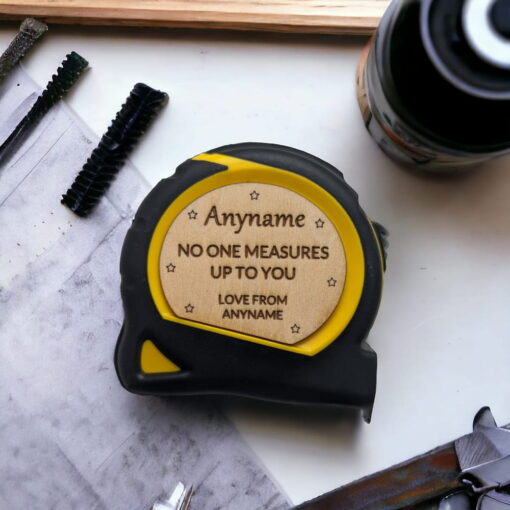 Personalised Stanley Tape Measure, DIY Gift. Loved Beyond Measure. No one measures up to you. Personalised Stanley Tape Measure, DIY Gift. Loved Beyond Measure. No one measures up to you.