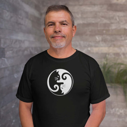 Cat Yin Yang Shirt, Cat Lover Shirt, Pet Lover Shirt, Gift for Cat Lovers, Gift for Cat Mom, Cat Mom Shirt Cat Yin Yang Shirt, Cat Lover Shirt, Pet Lover Shirt, Gift for Cat Lovers, Gift for Cat Mom, Cat Mom Shirt