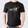 Darts Evolution T-Shirt, Mens Darts Gift.