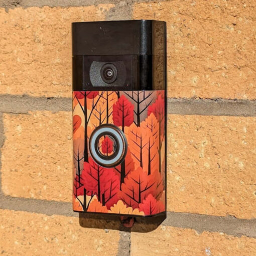 Ring Doorbell Autumn Sticker, Ring Doorbell Fall Sticker, Ring Doorbell Skin. Ring Doorbell Autumn Sticker, Ring Doorbell Fall Sticker, Ring Doorbell Skin.