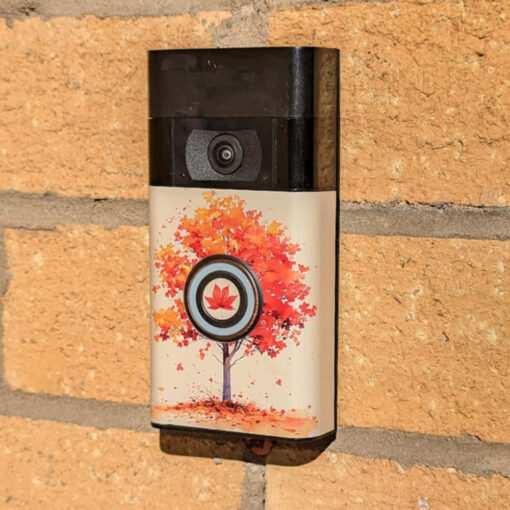 Ring Doorbell Autumn Sticker, Ring Doorbell Fall Sticker, Ring Doorbell Skin. Ring Doorbell Autumn Sticker, Ring Doorbell Fall Sticker, Ring Doorbell Skin.