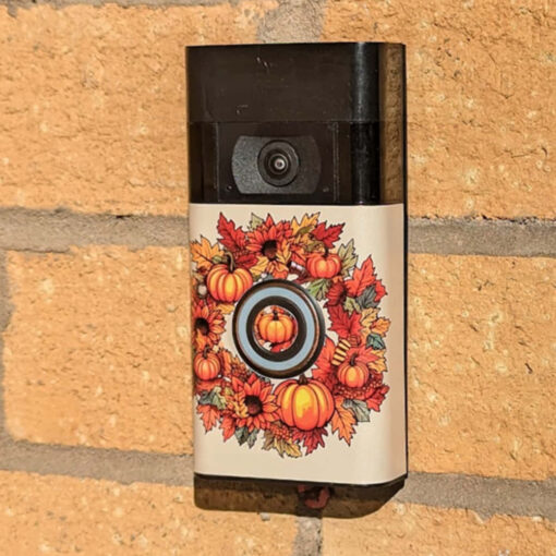 Ring Doorbell Autumn Sticker, Ring Doorbell Fall Sticker, Ring Doorbell Skin. Ring Doorbell Autumn Sticker, Ring Doorbell Fall Sticker, Ring Doorbell Skin.