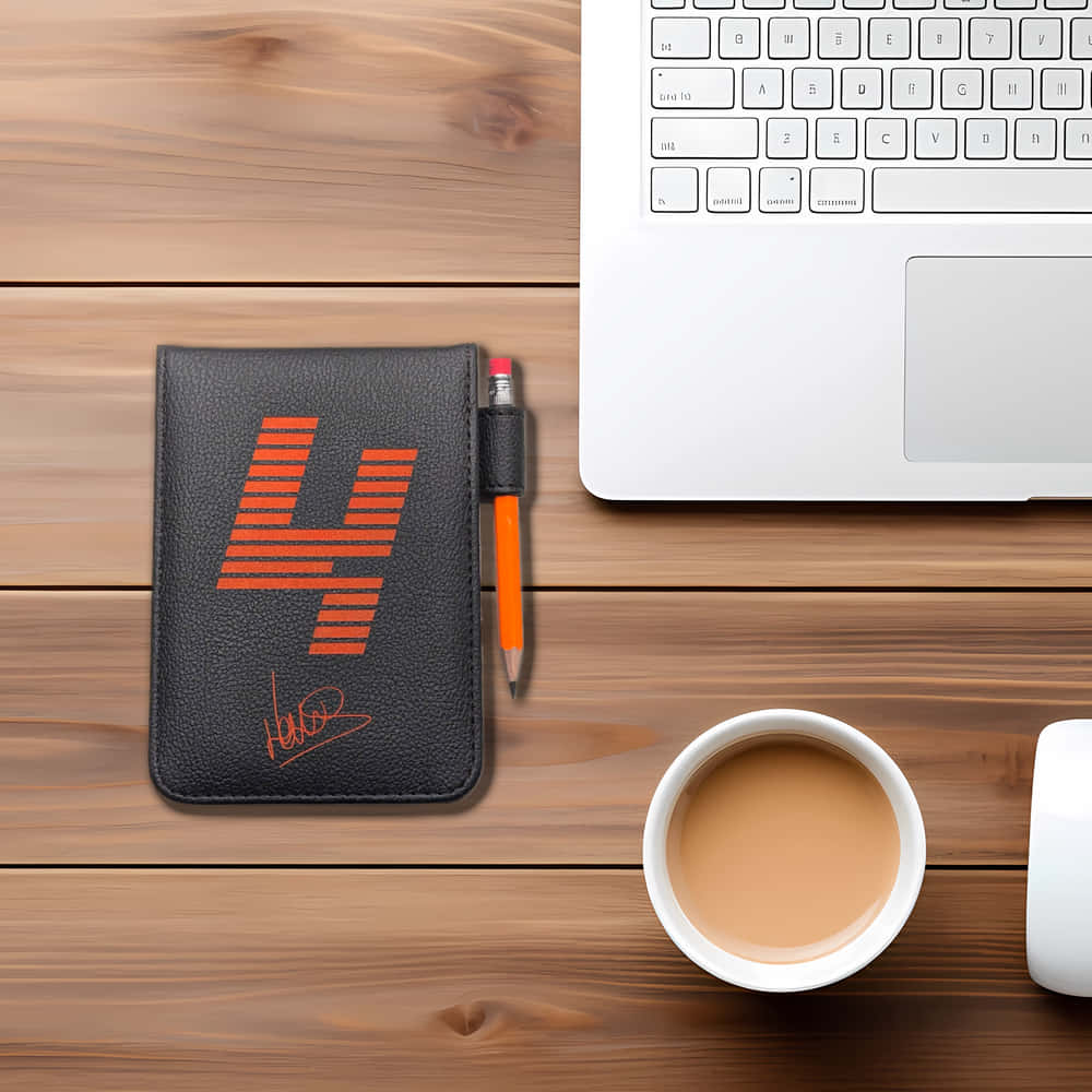 Lando Norris F1 Gift, Lando Norris Formula One Notepad Gift. F1 Stocking Filler.