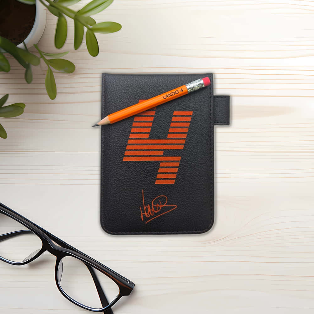 Lando Norris F1 Gift, Lando Norris Formula One Personalised Notepad Gift. F1 Stocking Filler.
