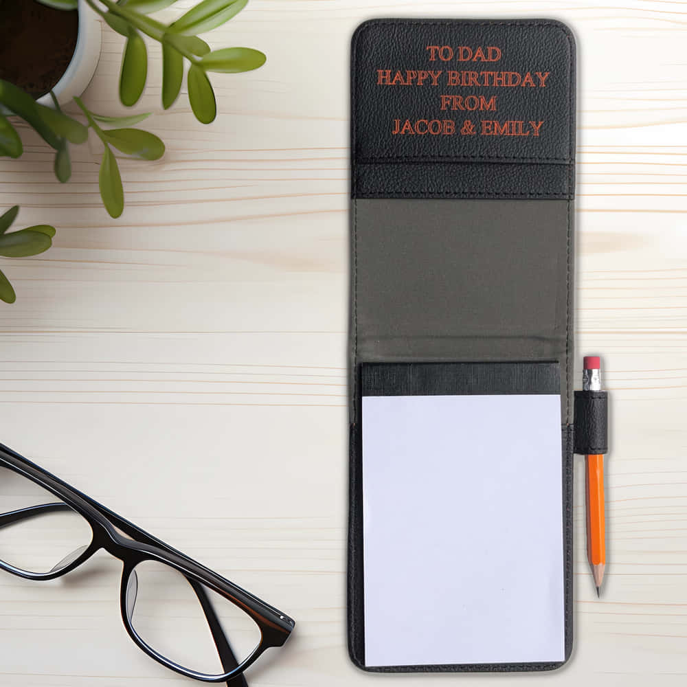 Lando Norris F1 Gift, Lando Norris Formula One Personalised Notepad Gift. F1 Stocking Filler.