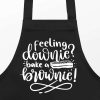 Bake A Brownie Apron, Gift for cook.