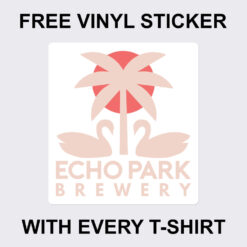 Colin From Accounts Sticker A sticker of Echo Park Brewery from the YC show Colin From Accounts.